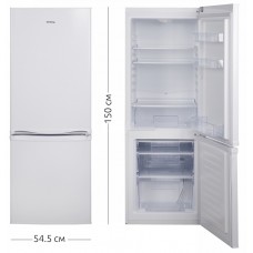 Холодильник ELENBERG MRF-206 узкий с нижним морозильником